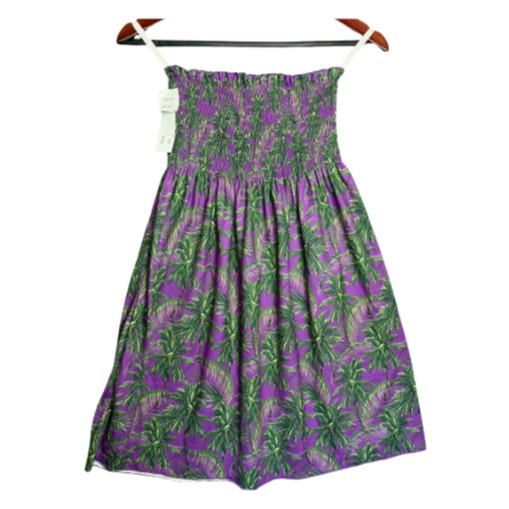 NWT HAMAKUA Halter Top Mini Dress, Size M (BB1325)